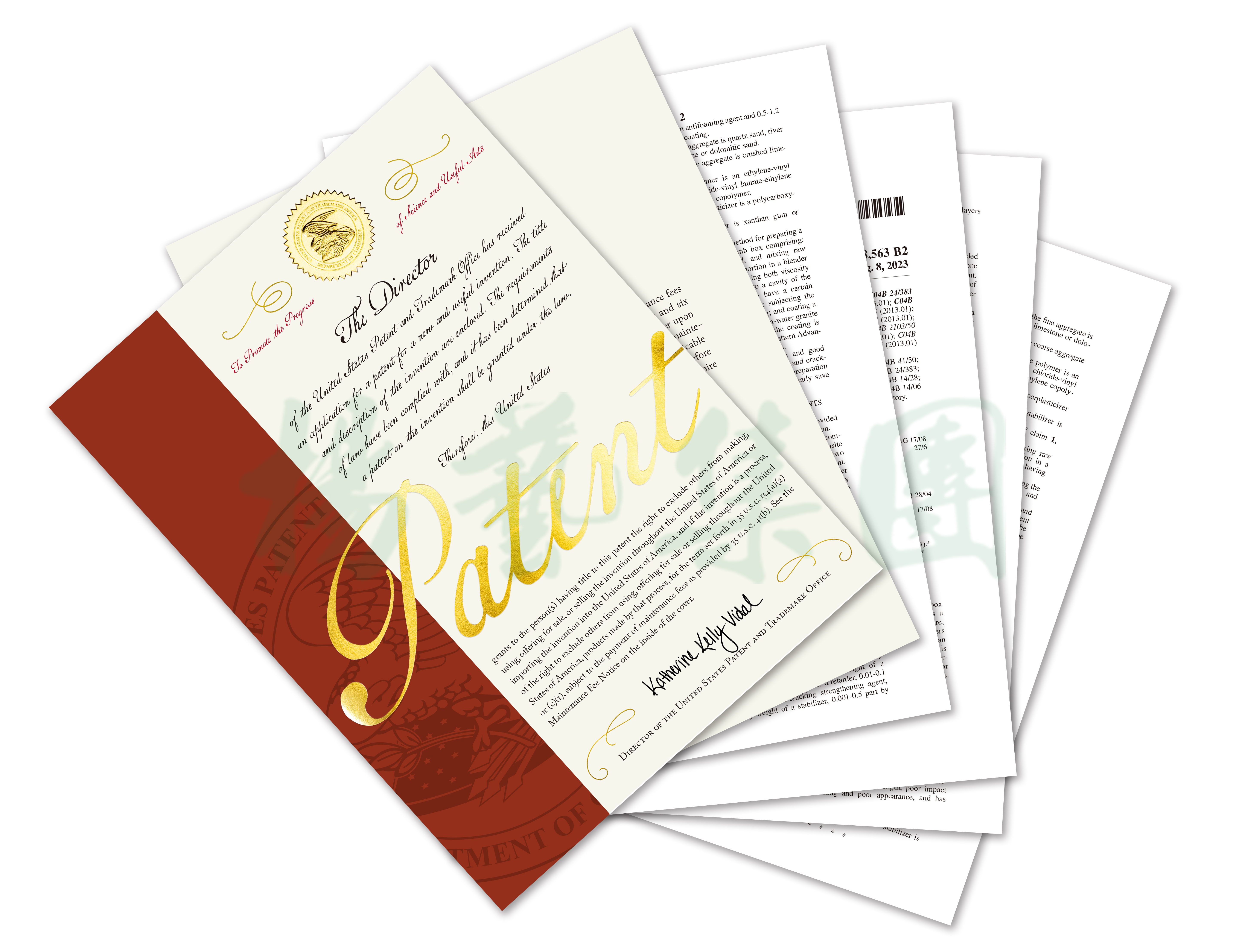 美国专利：聚合物水泥花岗岩复合墓箱及其制作方法